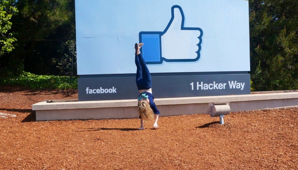 handstands at facebook