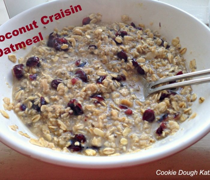 coconut-craisin-oatmeal