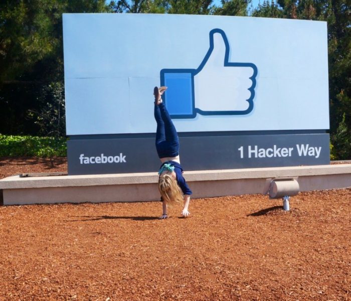 handstands at facebook